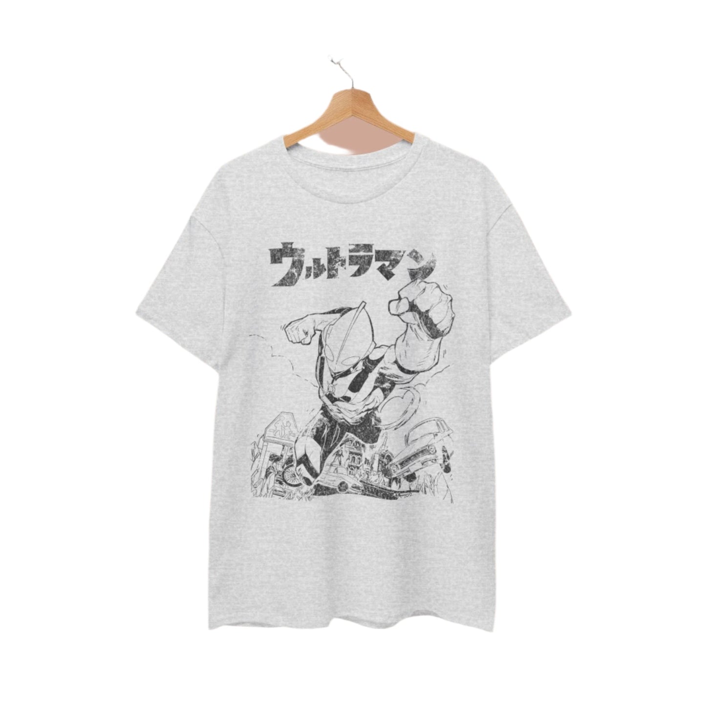 Vintage Restored Ultraman Graphic Tee From The 70's