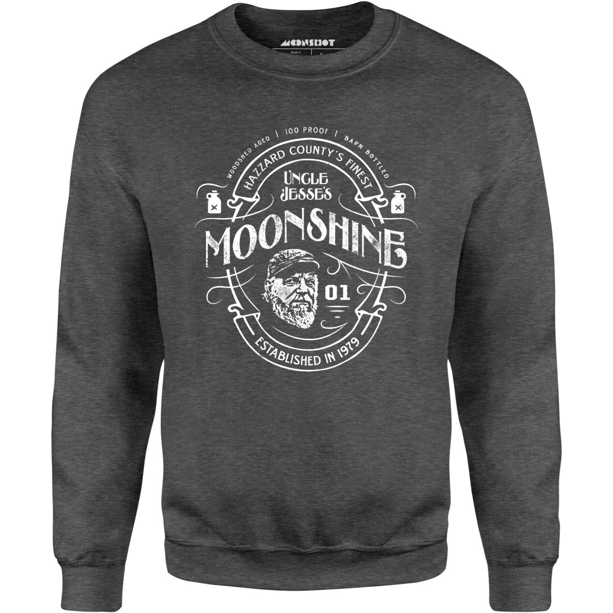 Uncle Jesse's Moonshine - Unisex Sweatshirt