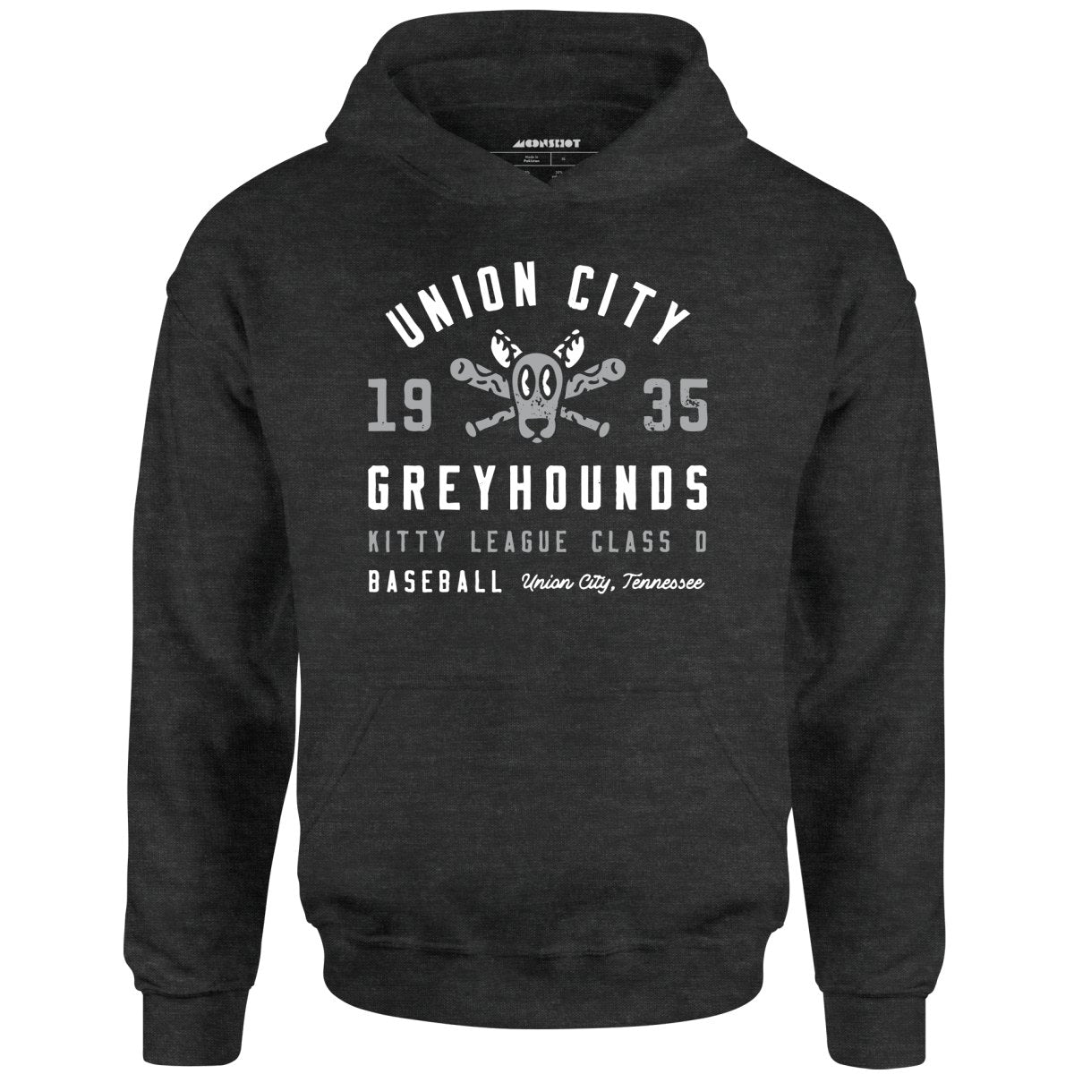 Union City Greyhounds - Tennessee - Vintage Defunct Baseball Teams - Unisex Hoodie