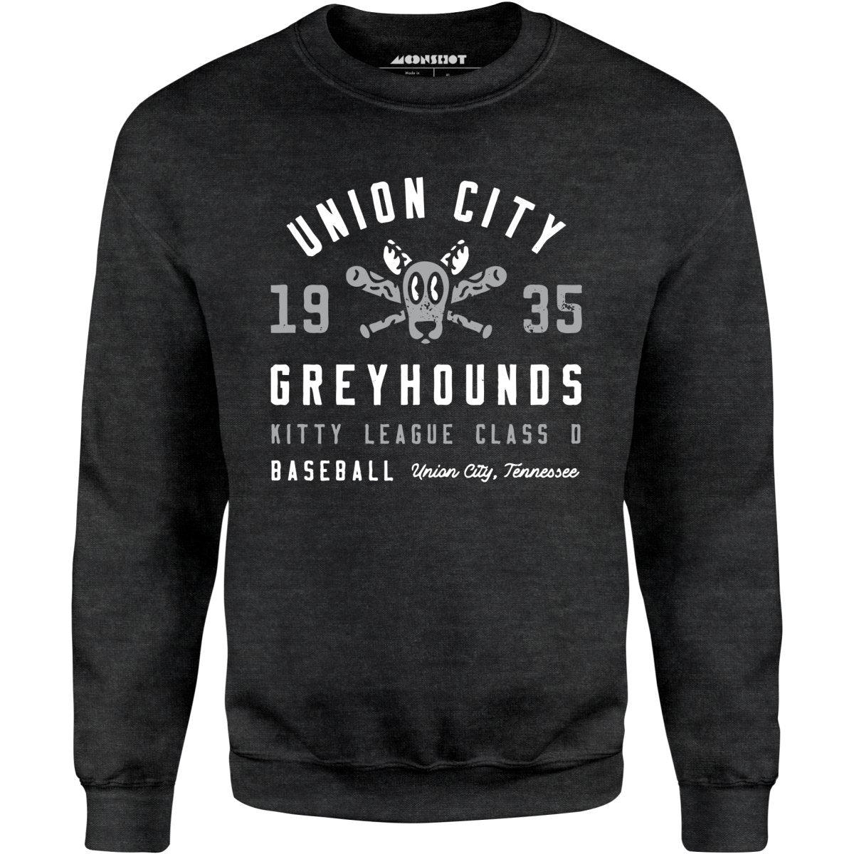 Union City Greyhounds - Tennessee - Vintage Defunct Baseball Teams - Unisex Sweatshirt
