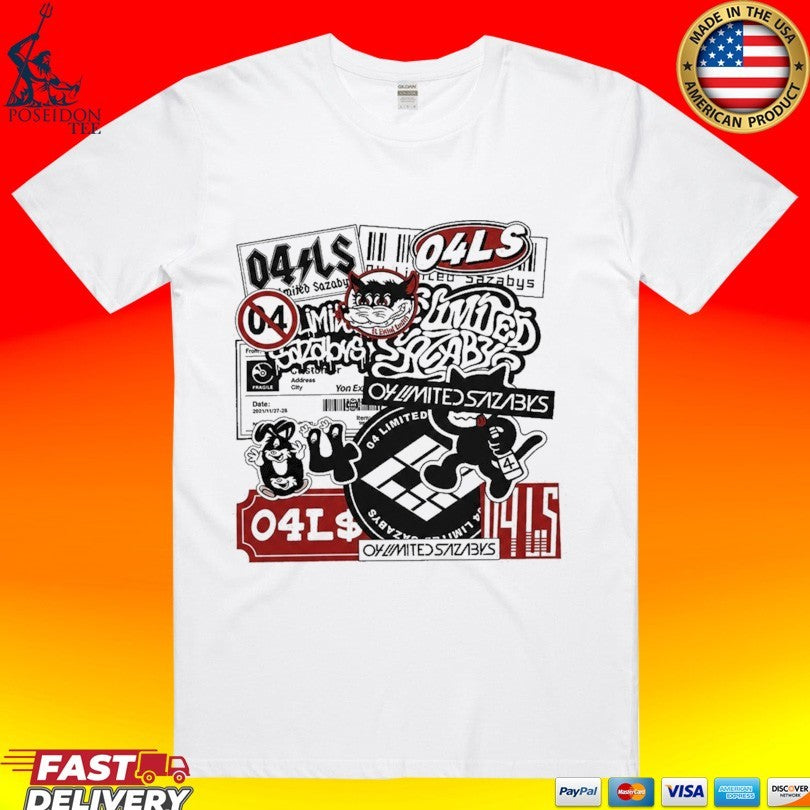 Uniqlo Utme 04ls Limited Sazabys J-rock Band T-shirt
