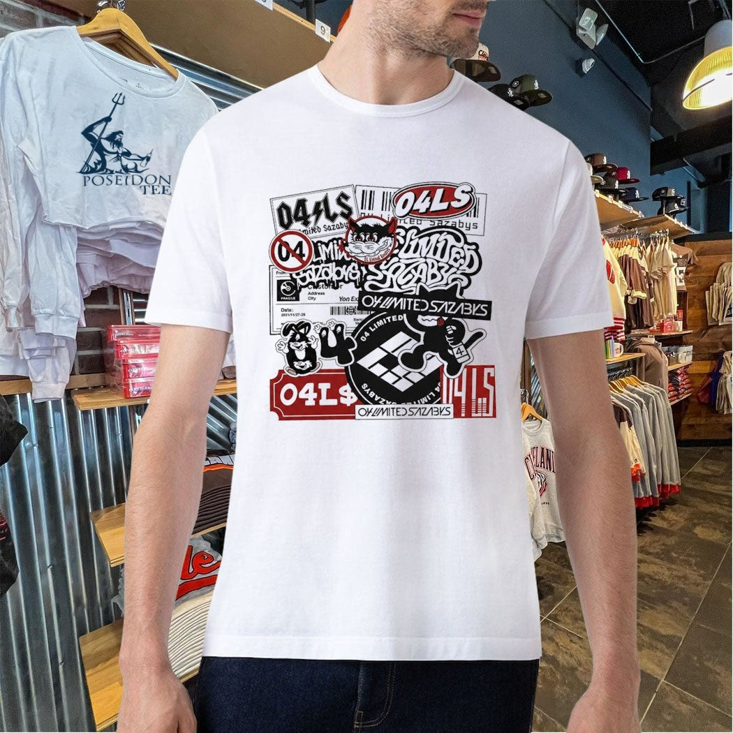 Uniqlo Utme 04ls Limited Sazabys J-rock Band T-shirt