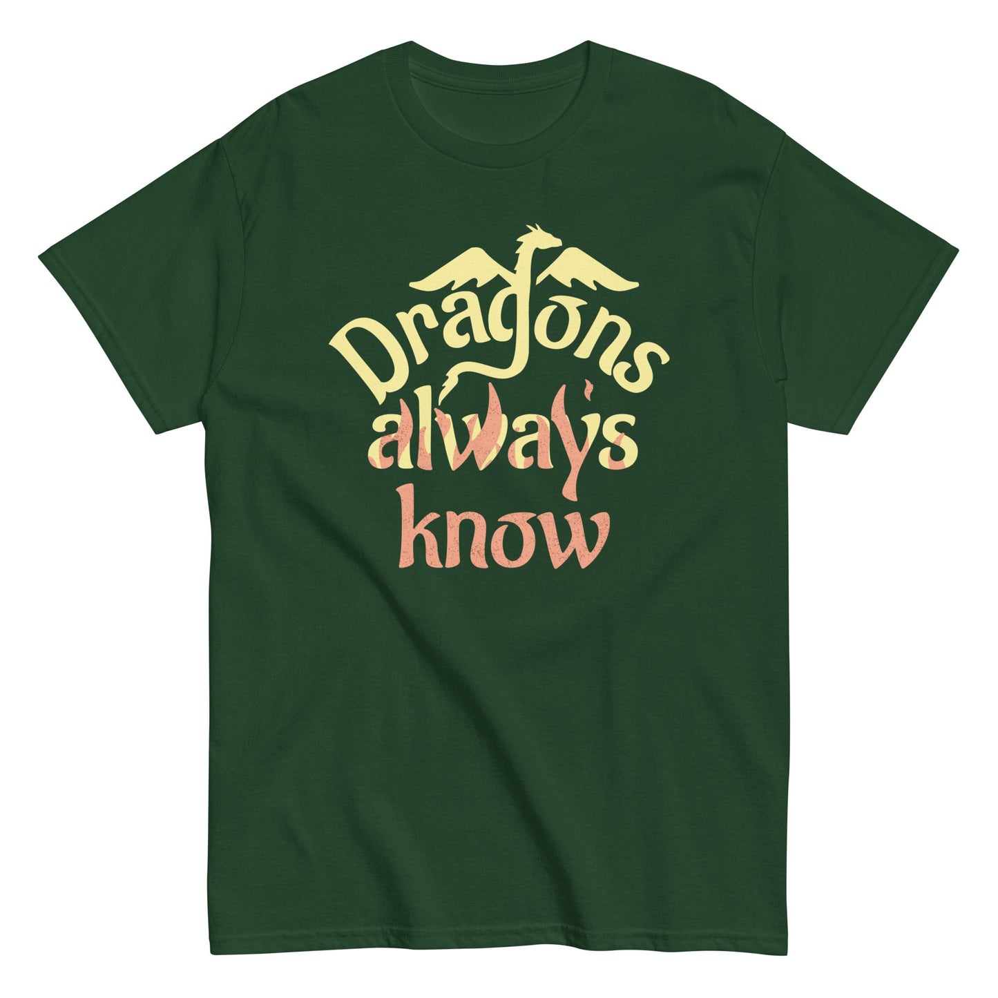 Dragons Always Know Men's Classic Tee