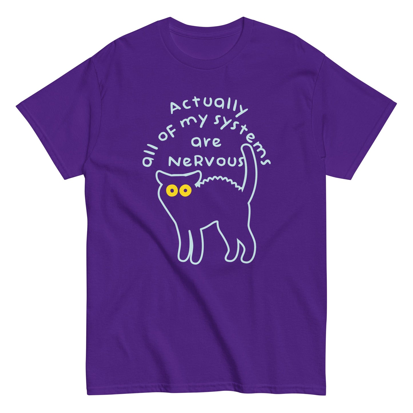 Actually All Of My Systems Are Nervous Men's Classic Tee