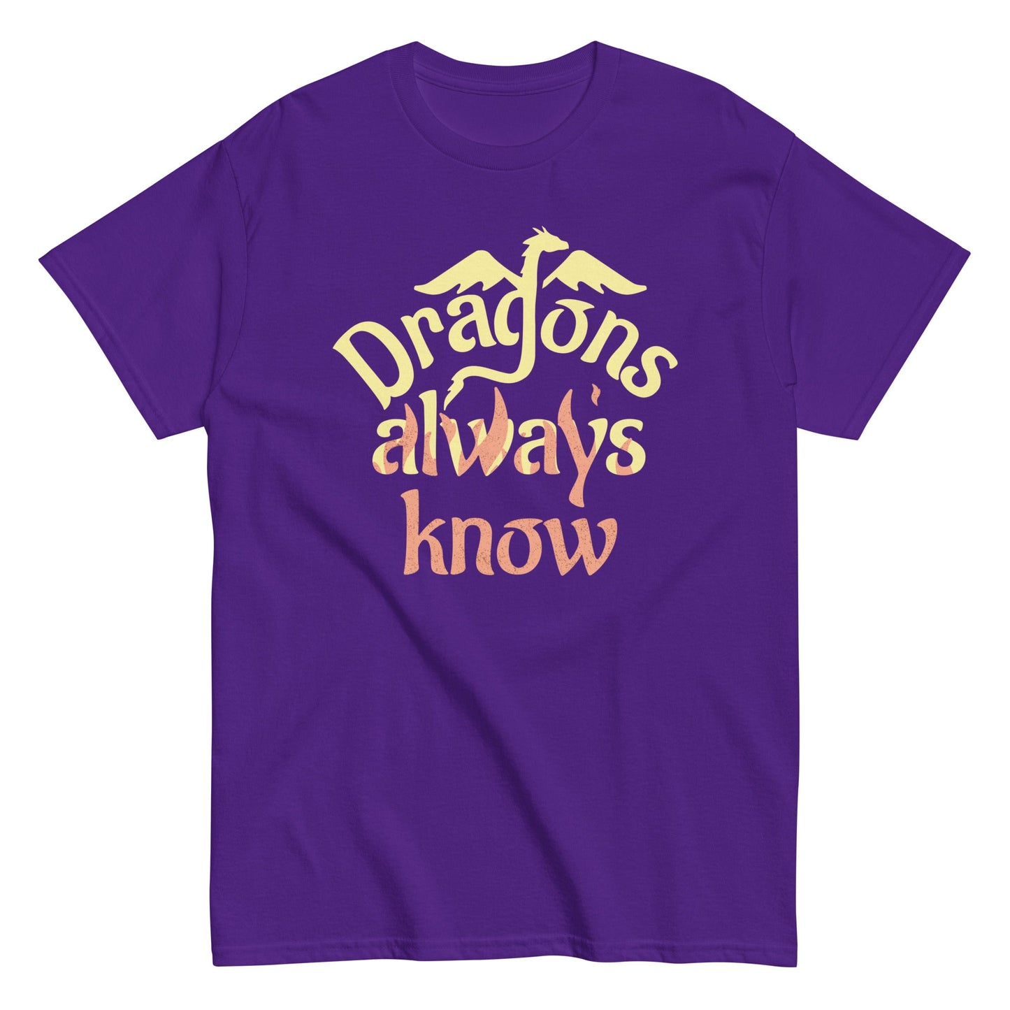 Dragons Always Know Men's Classic Tee