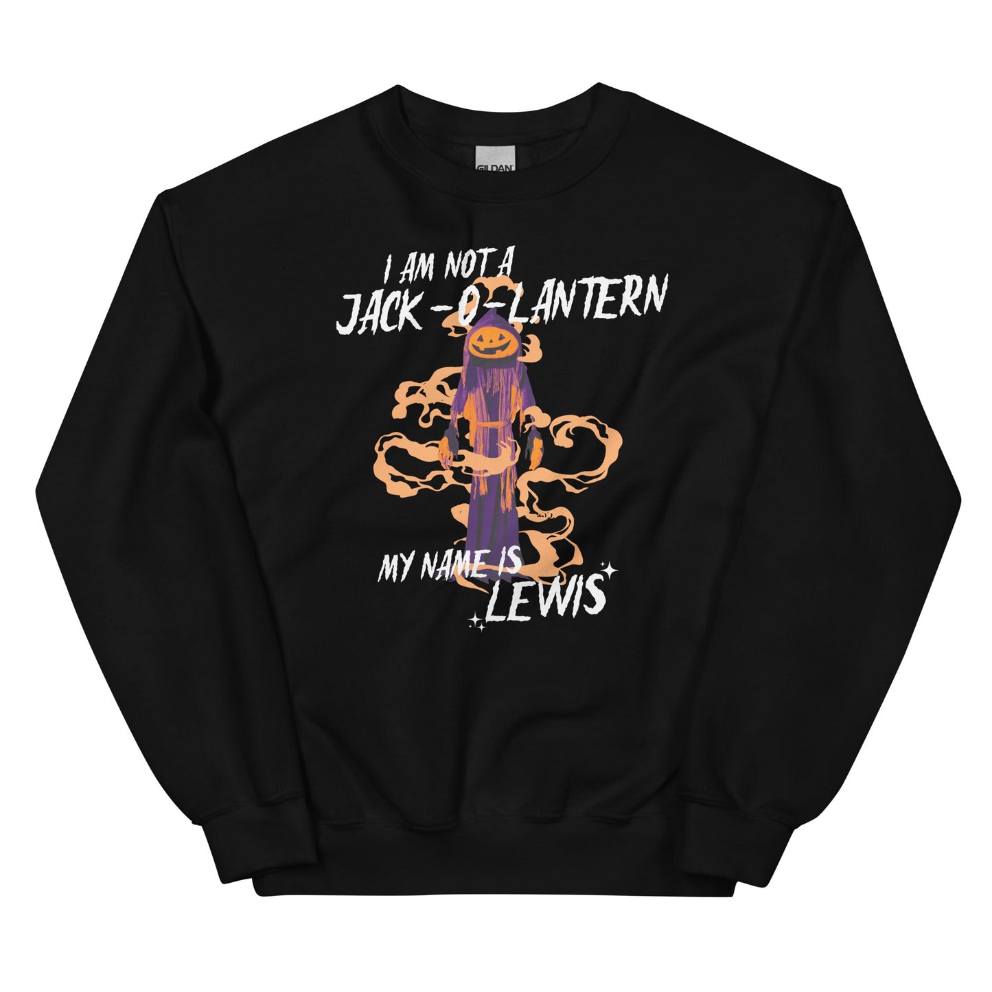 My Name is Lewis (Jack-O-Lantern) Unisex Sweatshirt