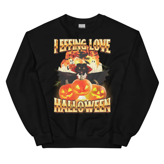 I Effing Love Halloween Unisex Sweatshirt