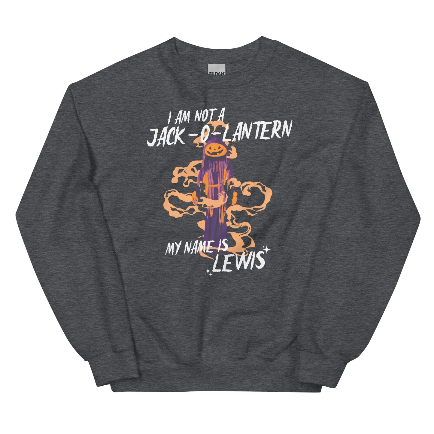 My Name is Lewis (Jack-O-Lantern) Unisex Sweatshirt