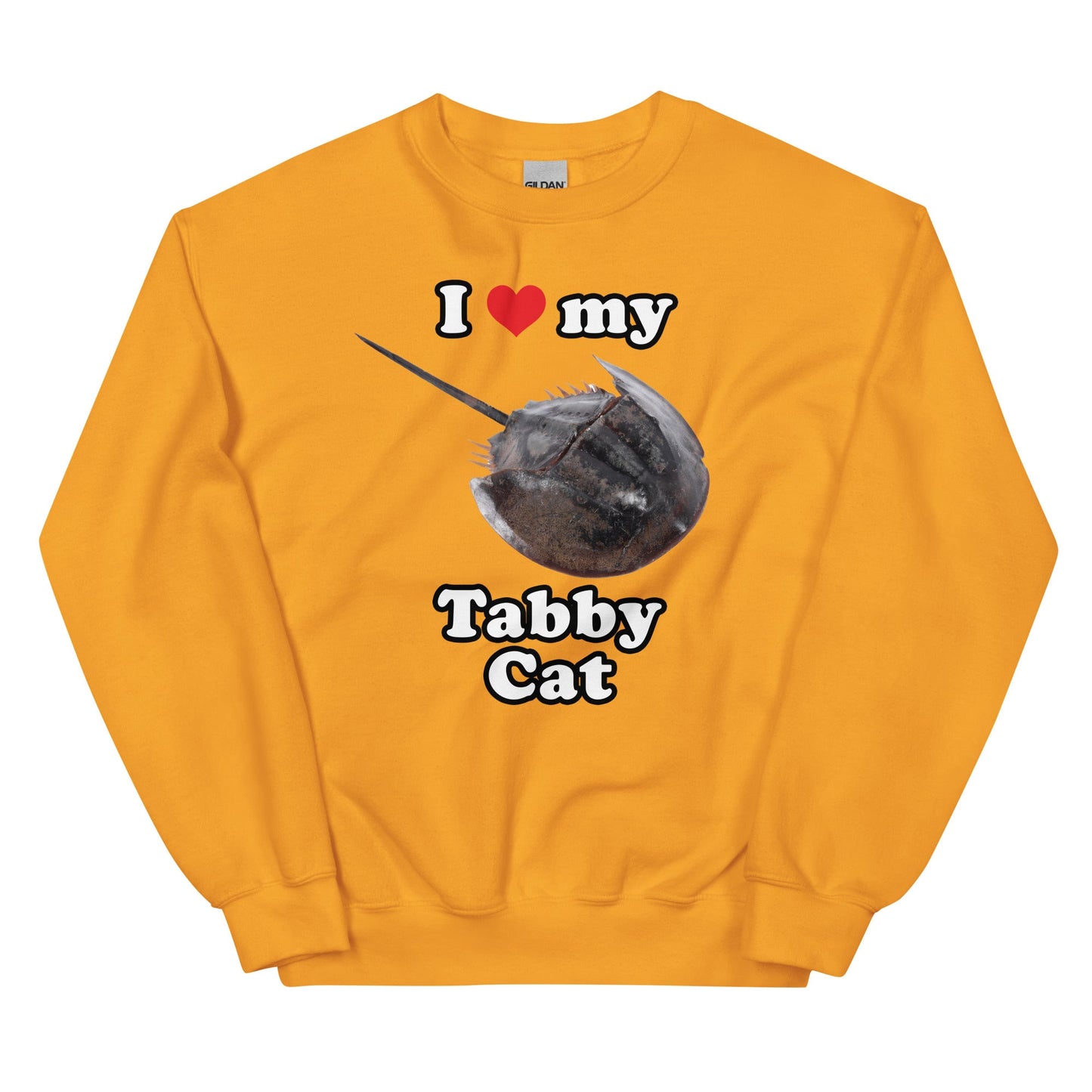 I Love My Tabby Cat Unisex Sweatshirt