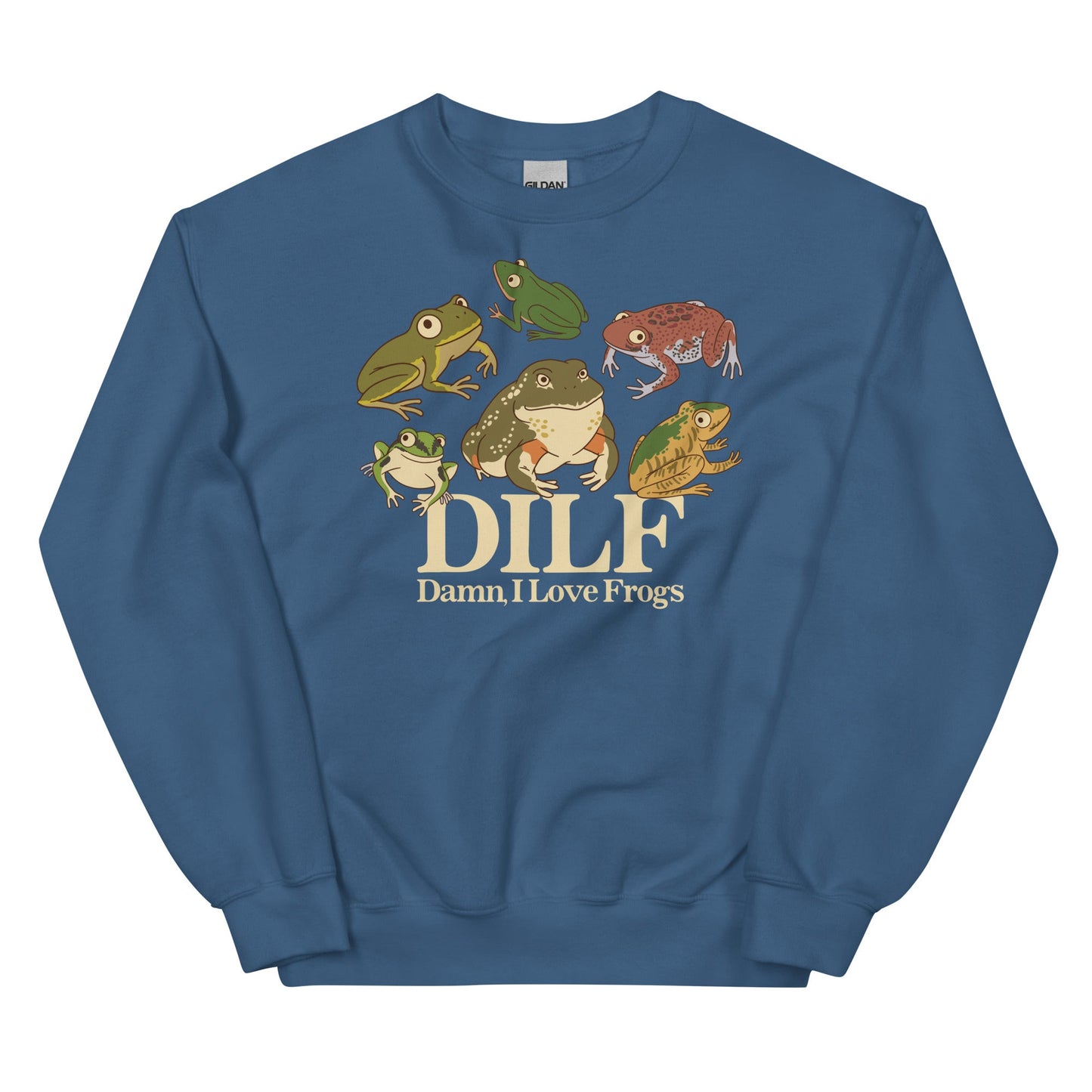 DILF (Damn, I Love Frogs) Unisex Sweatshirt