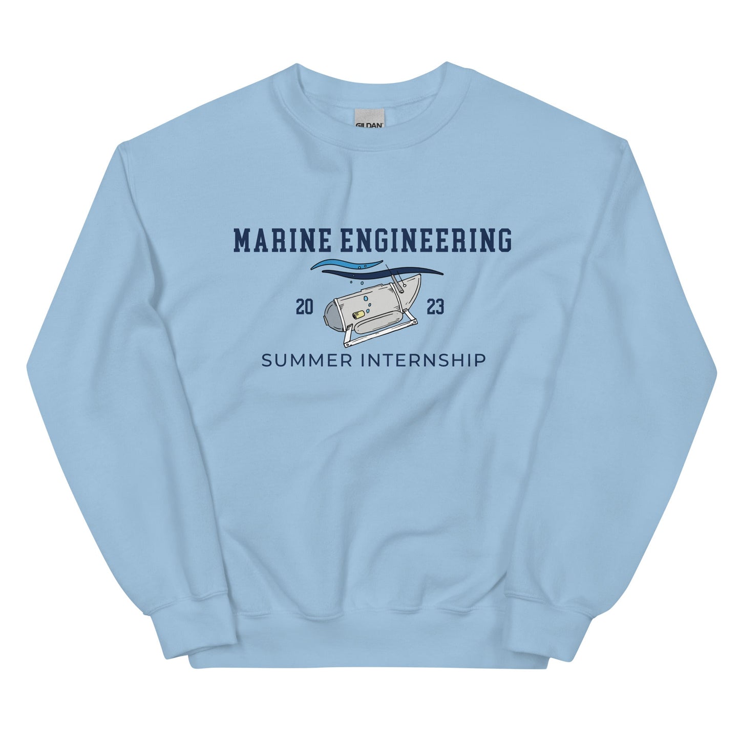 Marine Engineering Summer Internship Unisex Sweatshirt