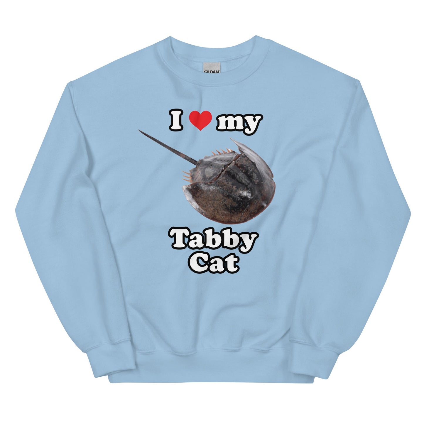 I Love My Tabby Cat Unisex Sweatshirt