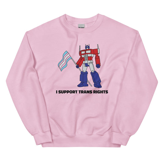 I Support Trans Rights Unisex Sweatshirt