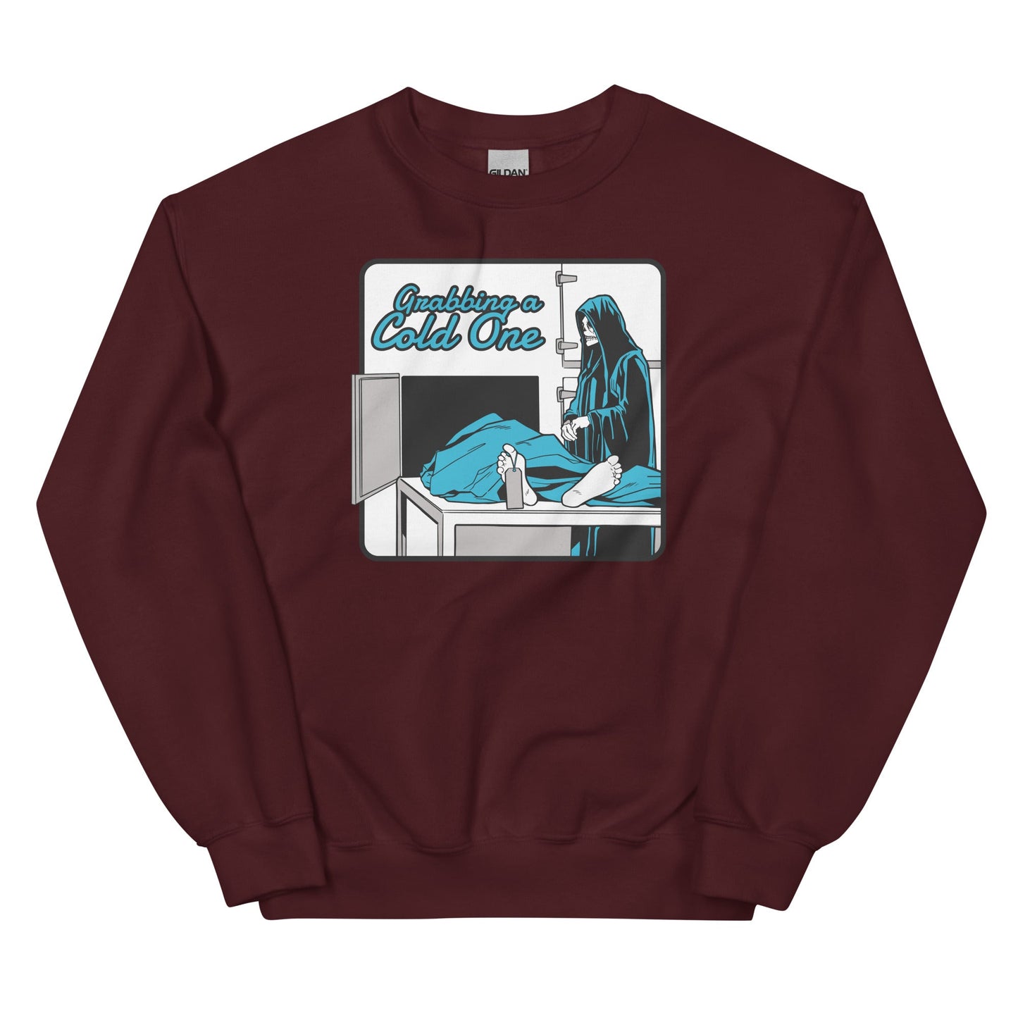 Grabbing a Cold One Unisex Sweatshirt