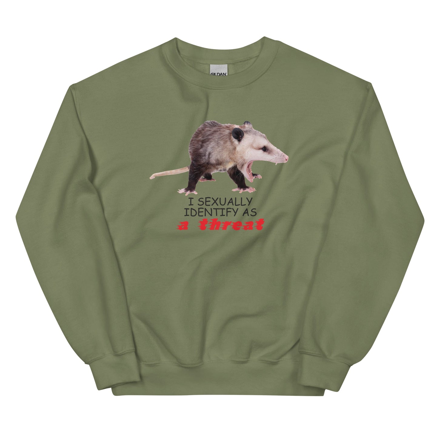 I Identify as a Threat Unisex Sweatshirt