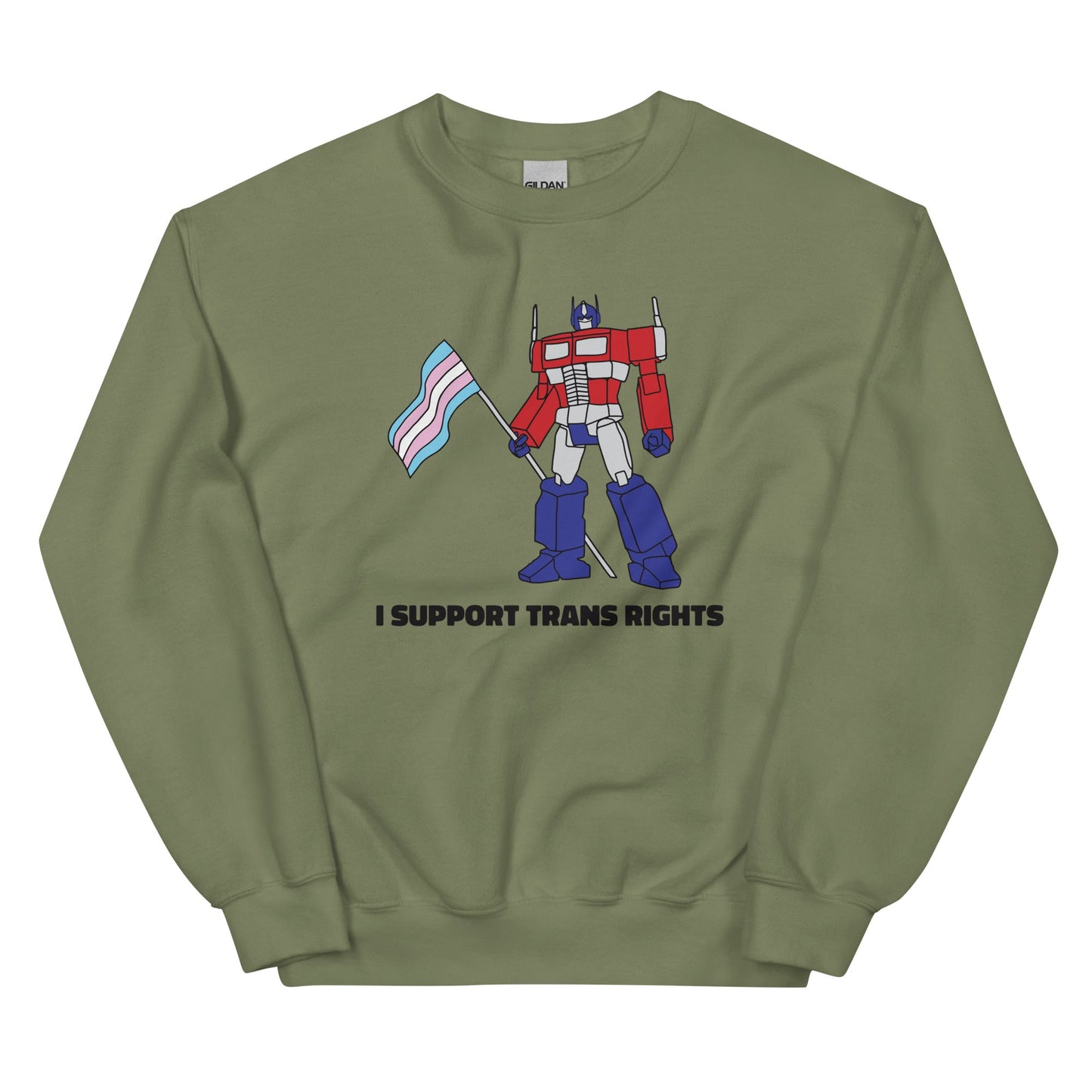 I Support Trans Rights Unisex Sweatshirt