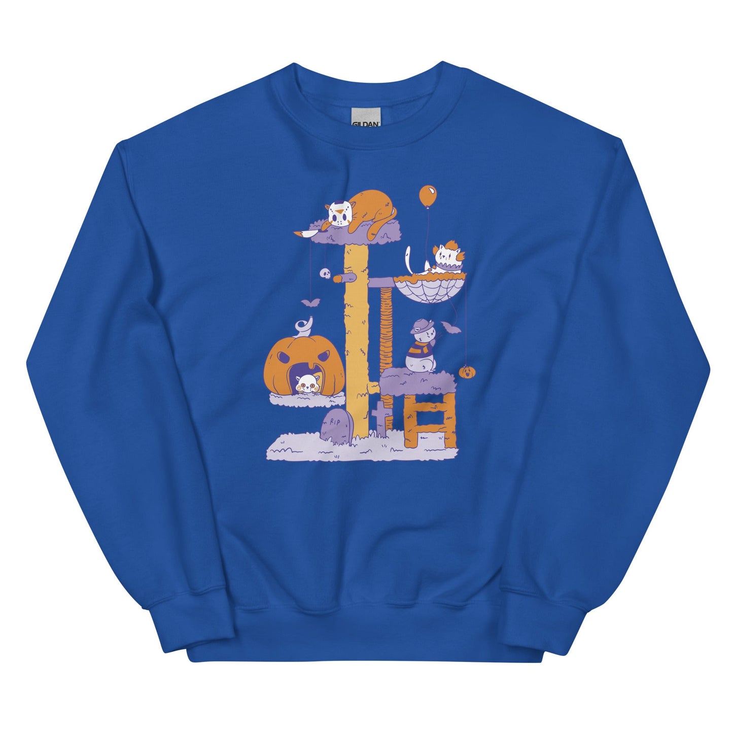 Cat Horror Icons Unisex Sweatshirt