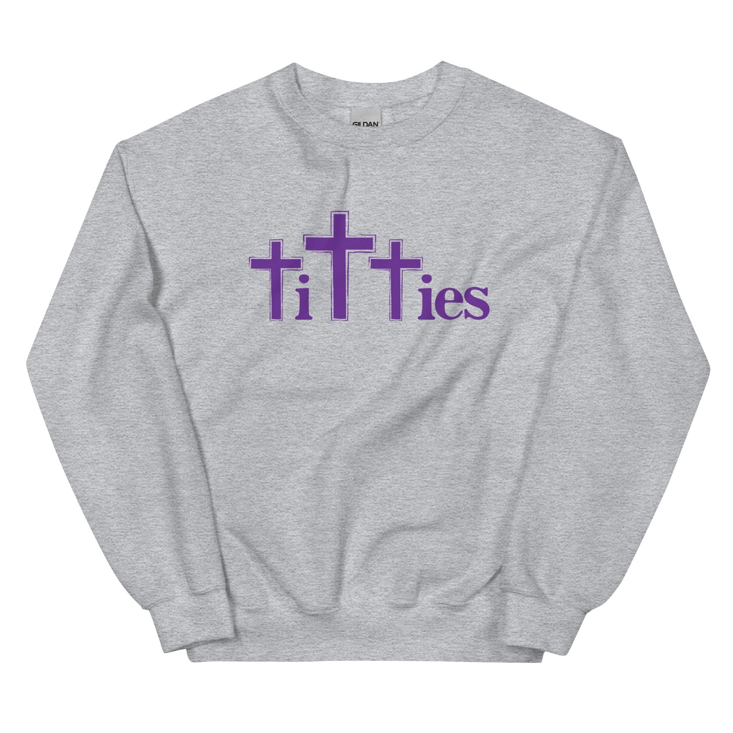 Titties (Crosses) Unisex Sweatshirt