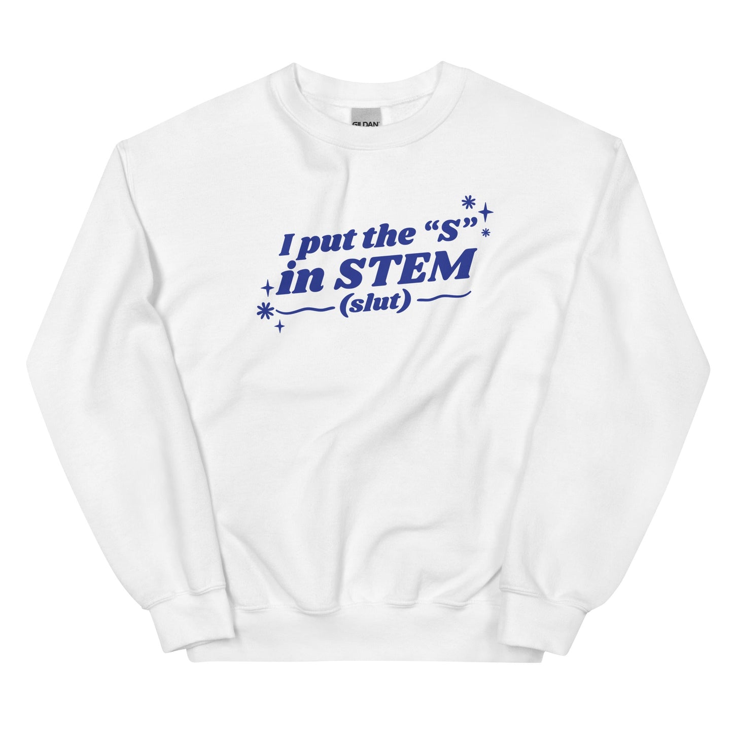 I Put the "S" in STEM Unisex Sweatshirt