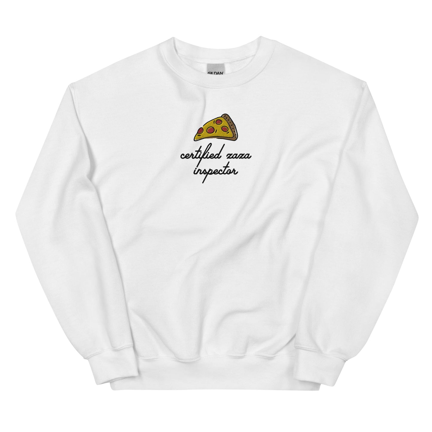 Certified Zaza Inspector (Embroidered) Unisex Sweatshirt