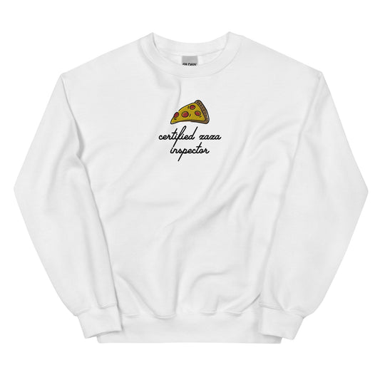 Certified Zaza Inspector (Embroidered) Unisex Sweatshirt