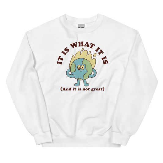 It Is What It Is (And It Is Not Great) Unisex Sweatshirt