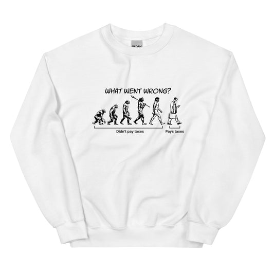 What Went Wrong (Taxes) Unisex Sweatshirt