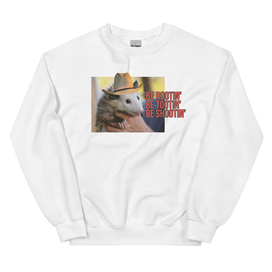 Cowboy Possum Unisex Sweatshirt