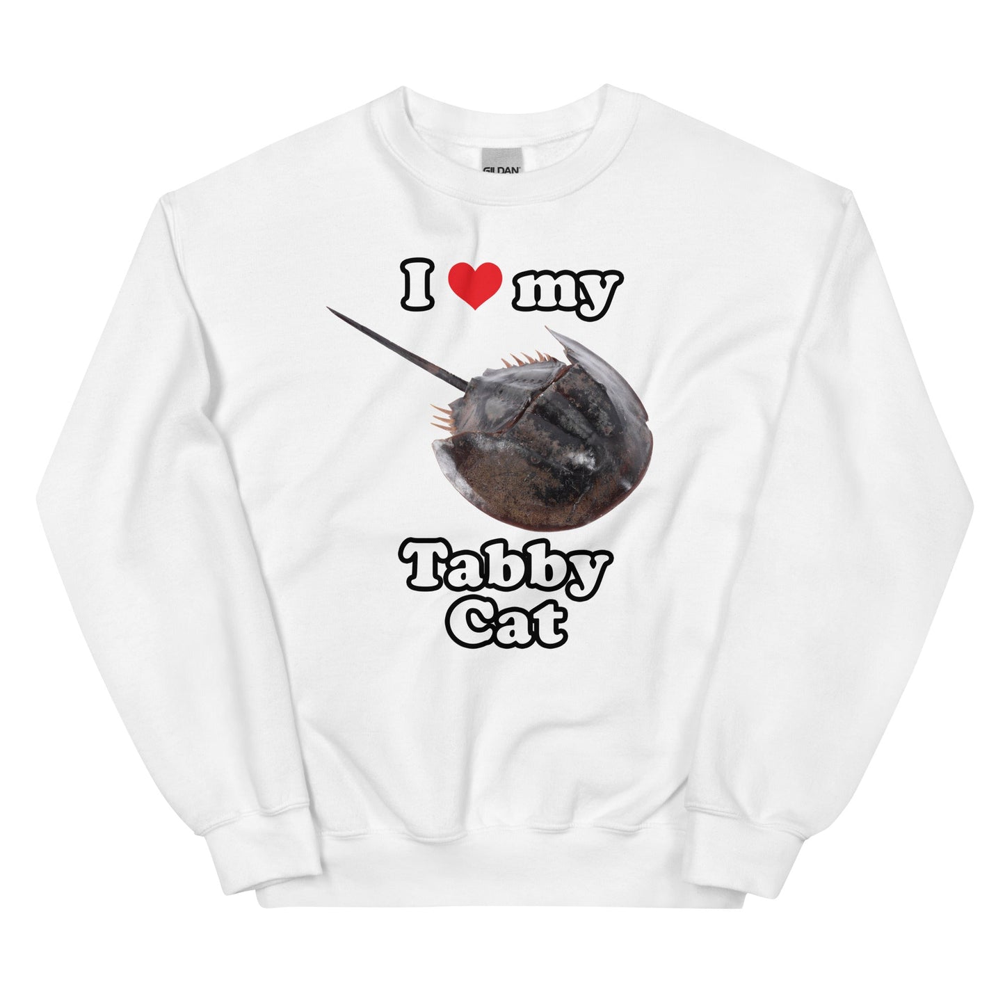 I Love My Tabby Cat Unisex Sweatshirt