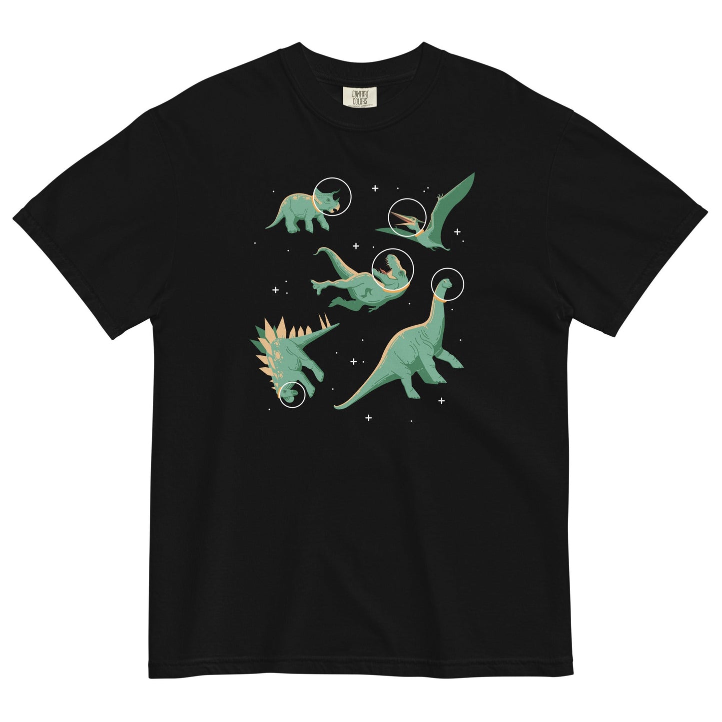 Dinos In Space Men's Relaxed Fit Tee
