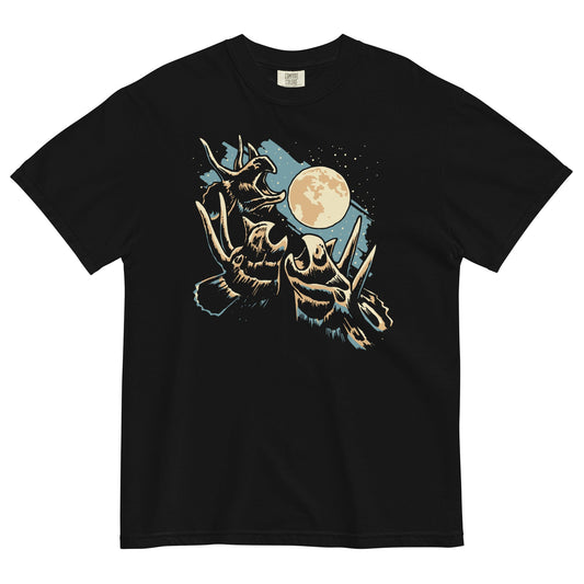 3 Tri Moon Men's Relaxed Fit Tee