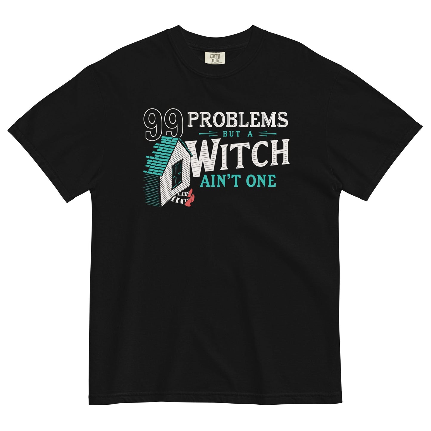 99 Problems But A Witch Ain't One Men's Relaxed Fit Tee
