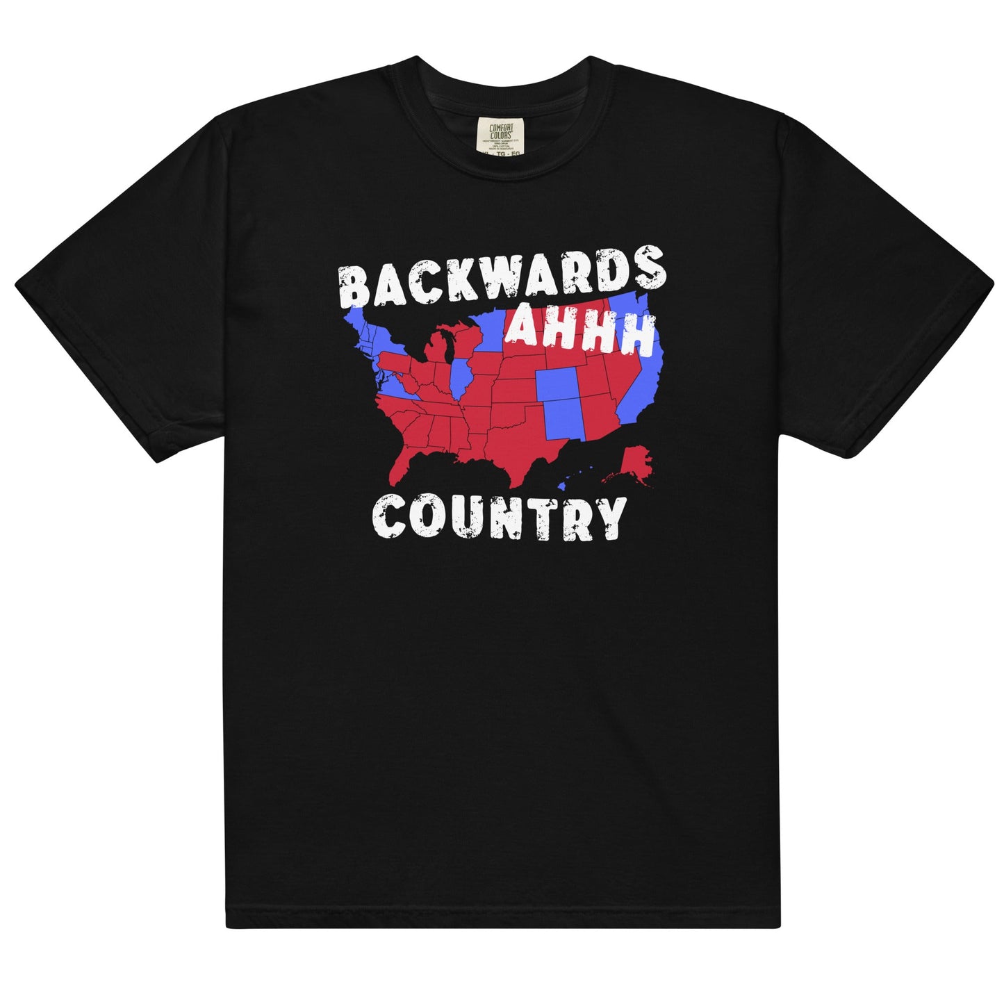 Backwards Ahhh Country Unisex t-shirt