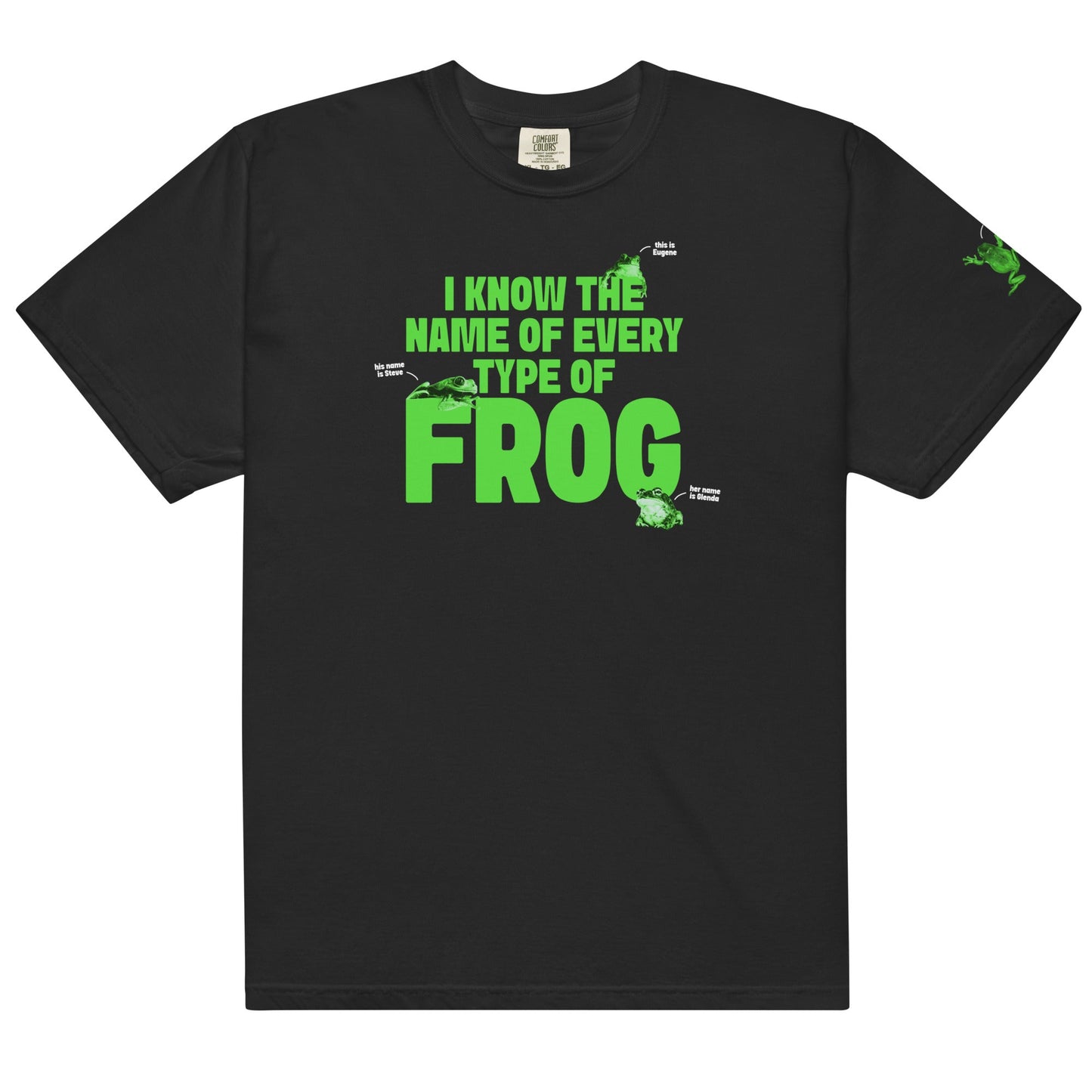 Name of Every Type of Frog Unisex t-shirt (Exclusive)