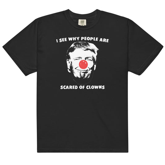 Scared of Clowns Unisex t-shirt