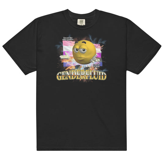 Hardcore Genderfluid Unisex t-shirt