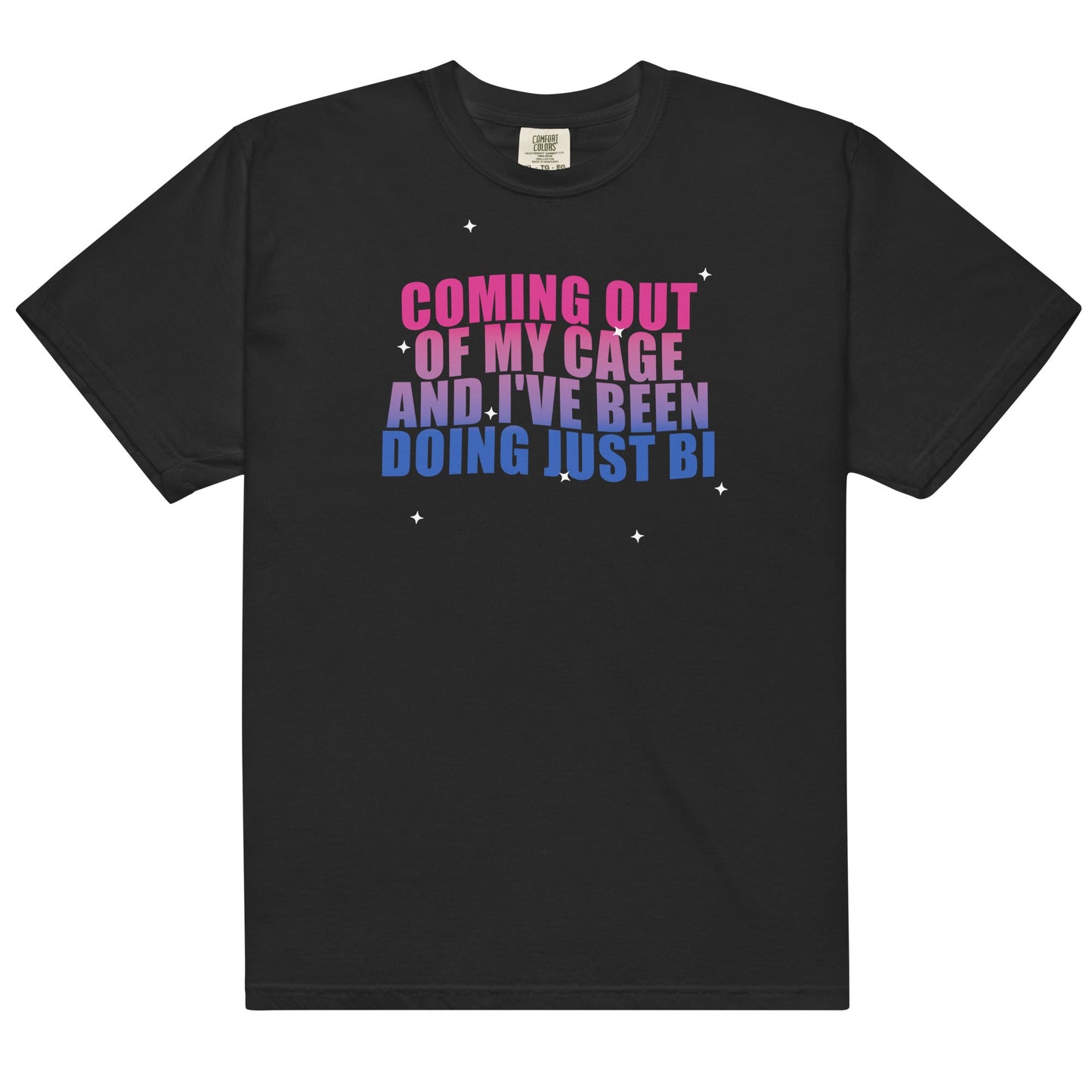 Coming Out of My Cage Doing Just Bi Unisex t-shirt