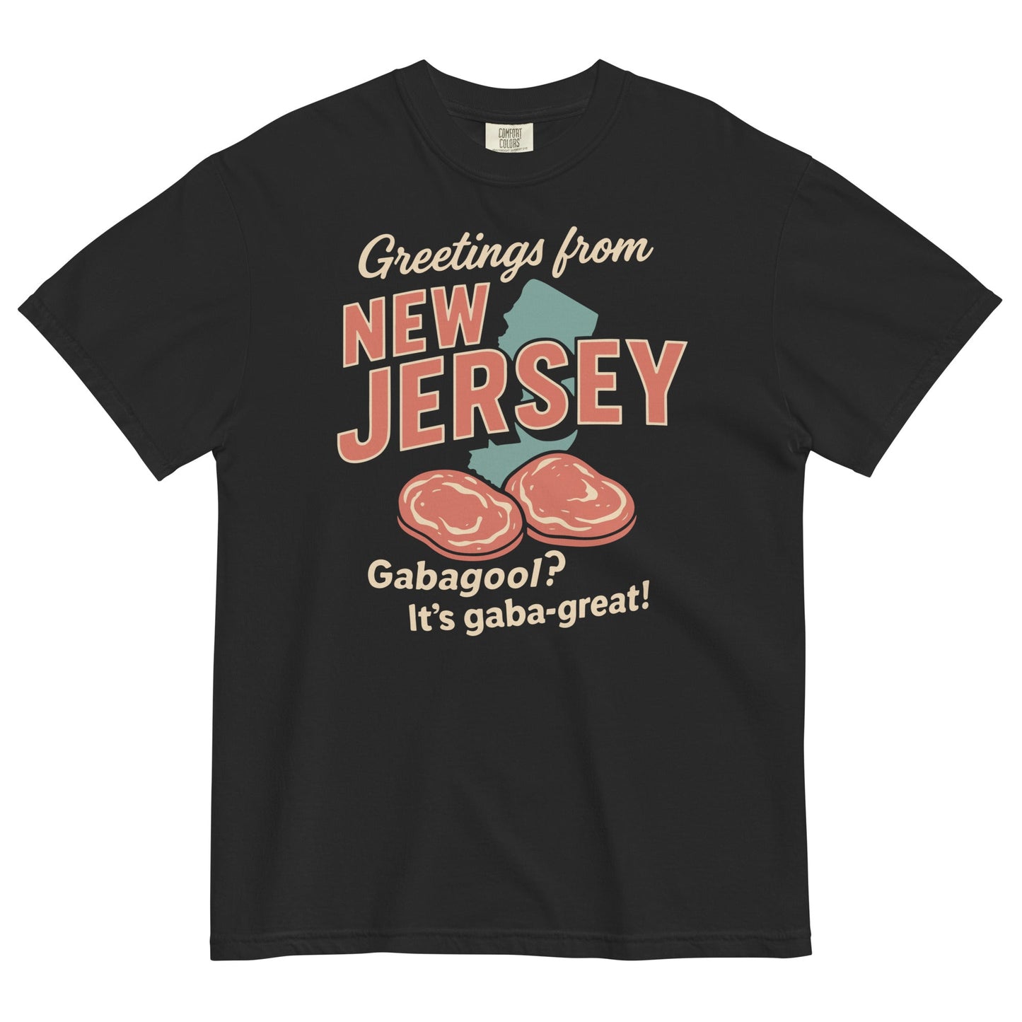 Greetings From New Jersey Men's Relaxed Fit Tee