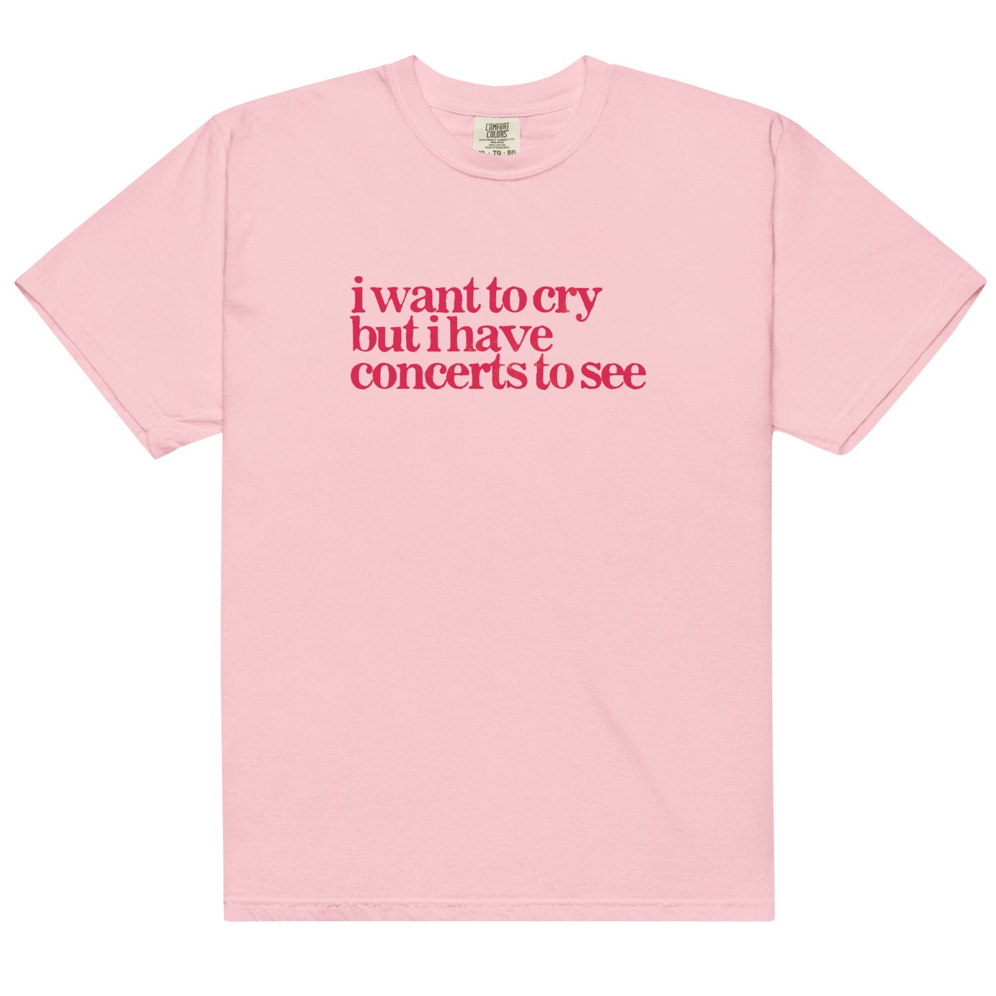 I Have Concerts to See Unisex t-shirt