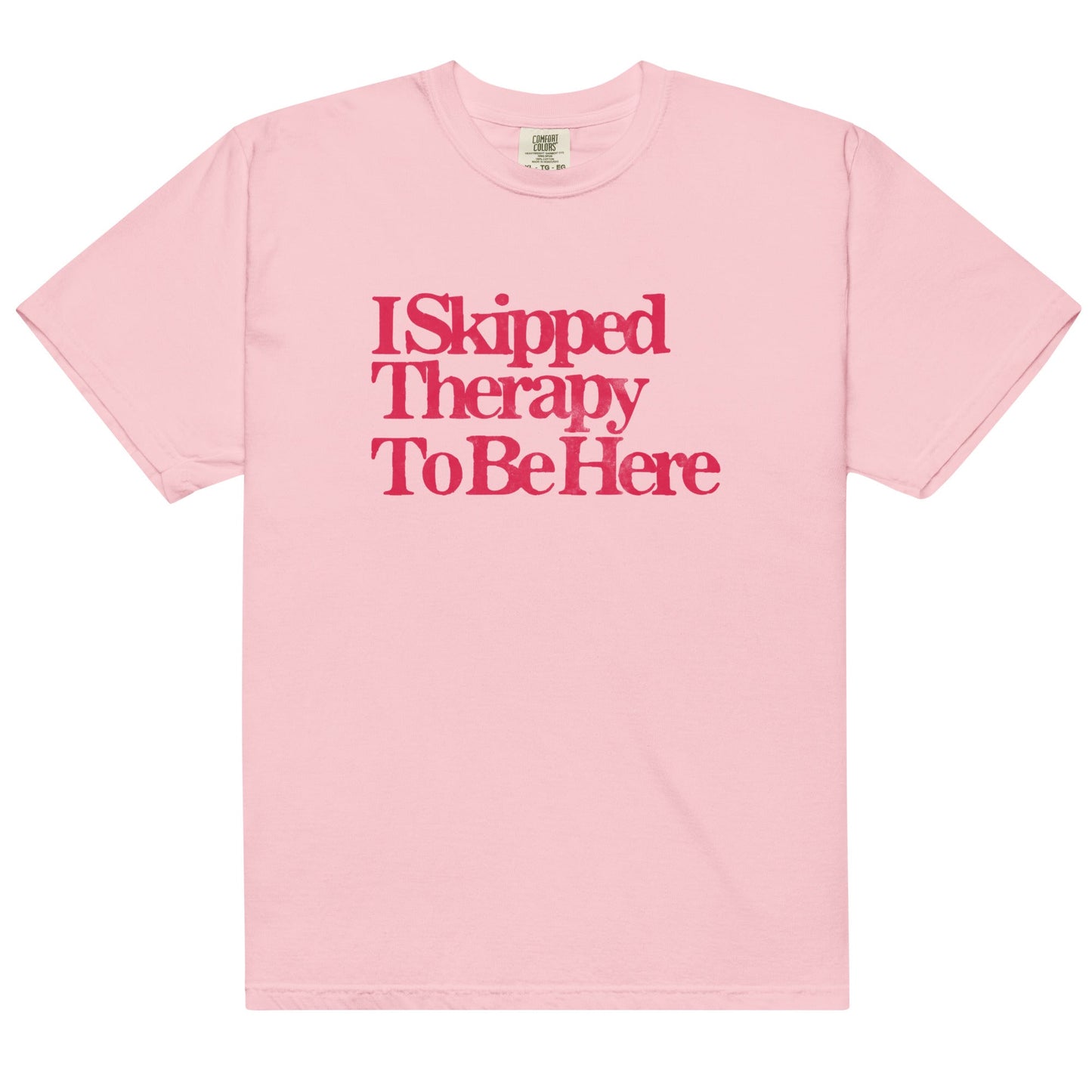 I Skipped Therapy to be Here Unisex t-shirt