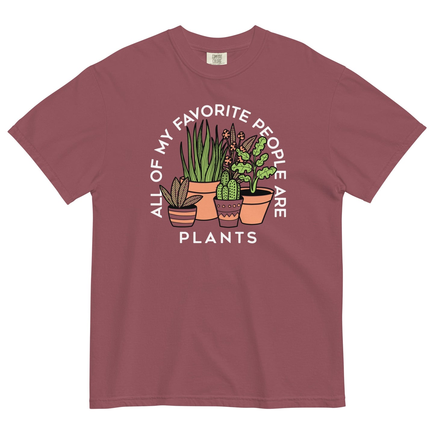 All Of My Favorite People Are Plants Men's Relaxed Fit Tee
