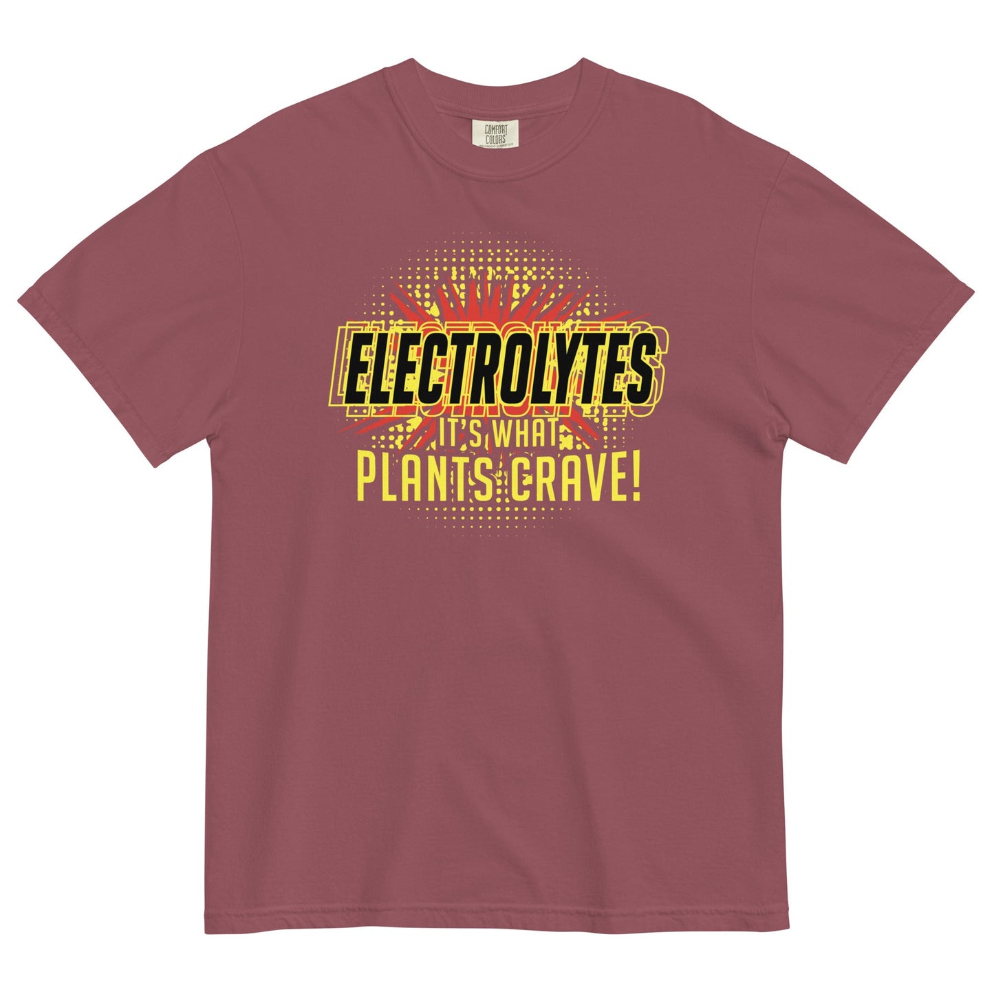 Electrolytes, It's What Plants Crave! Men's Relaxed Fit Tee