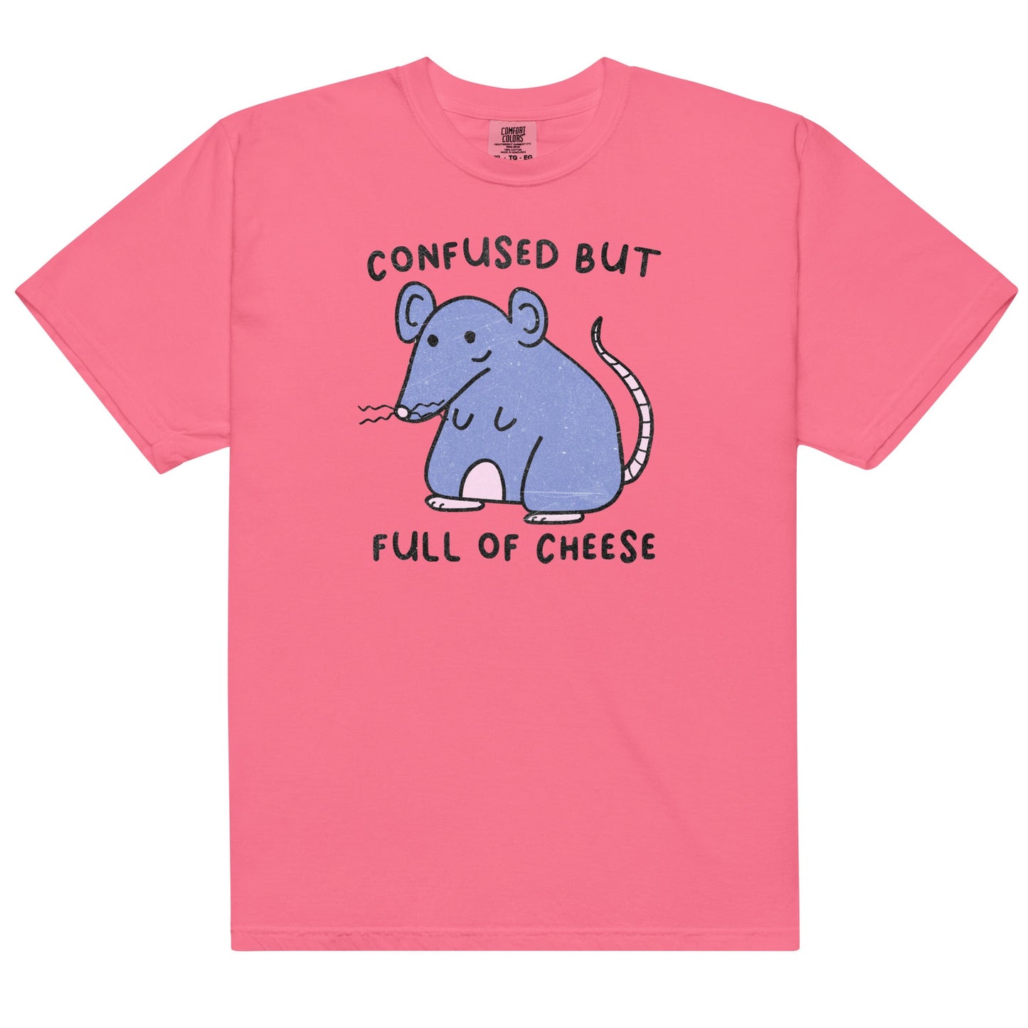 Confused But Full of Cheese Unisex t-shirt