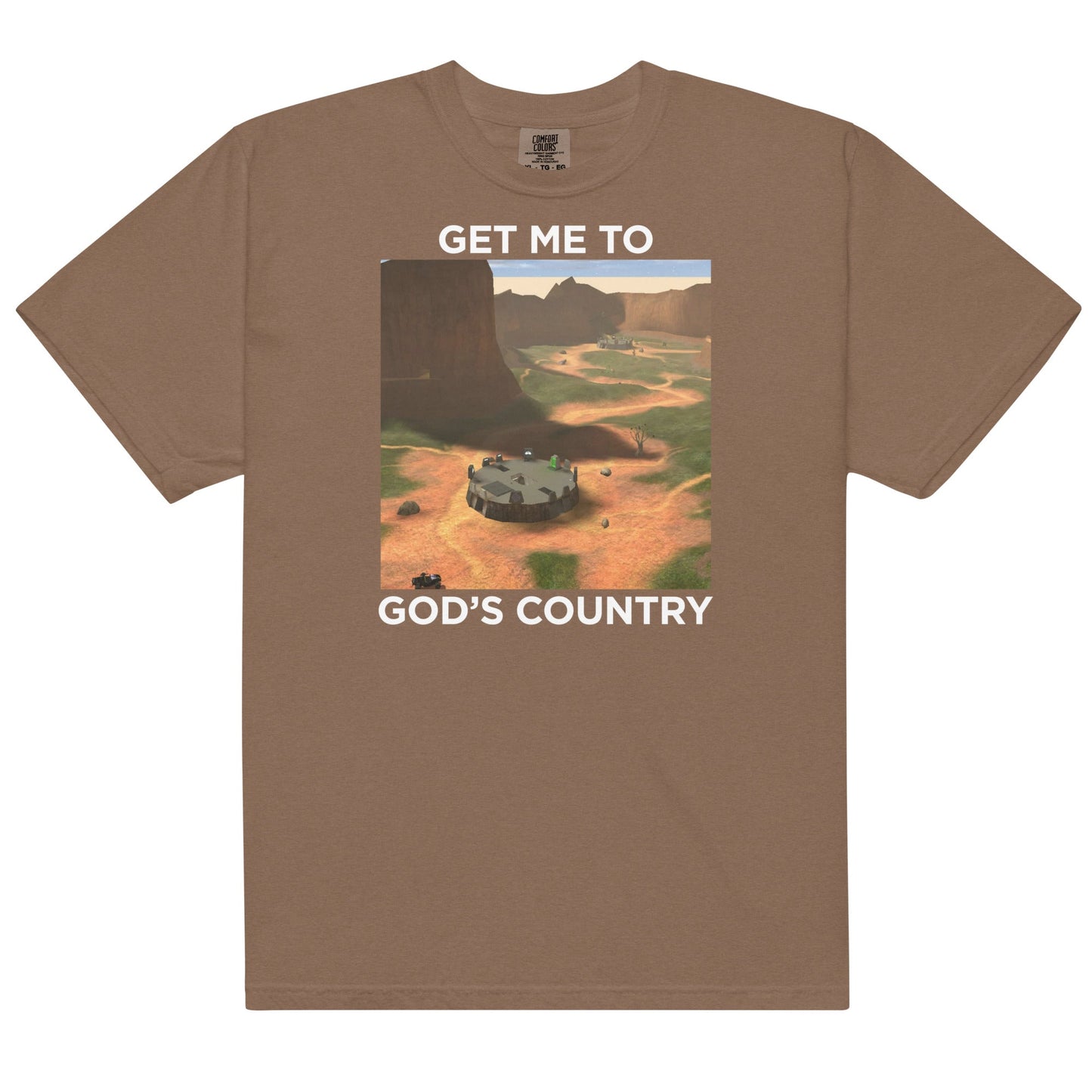 Get Me To God's Country Unisex t-shirt