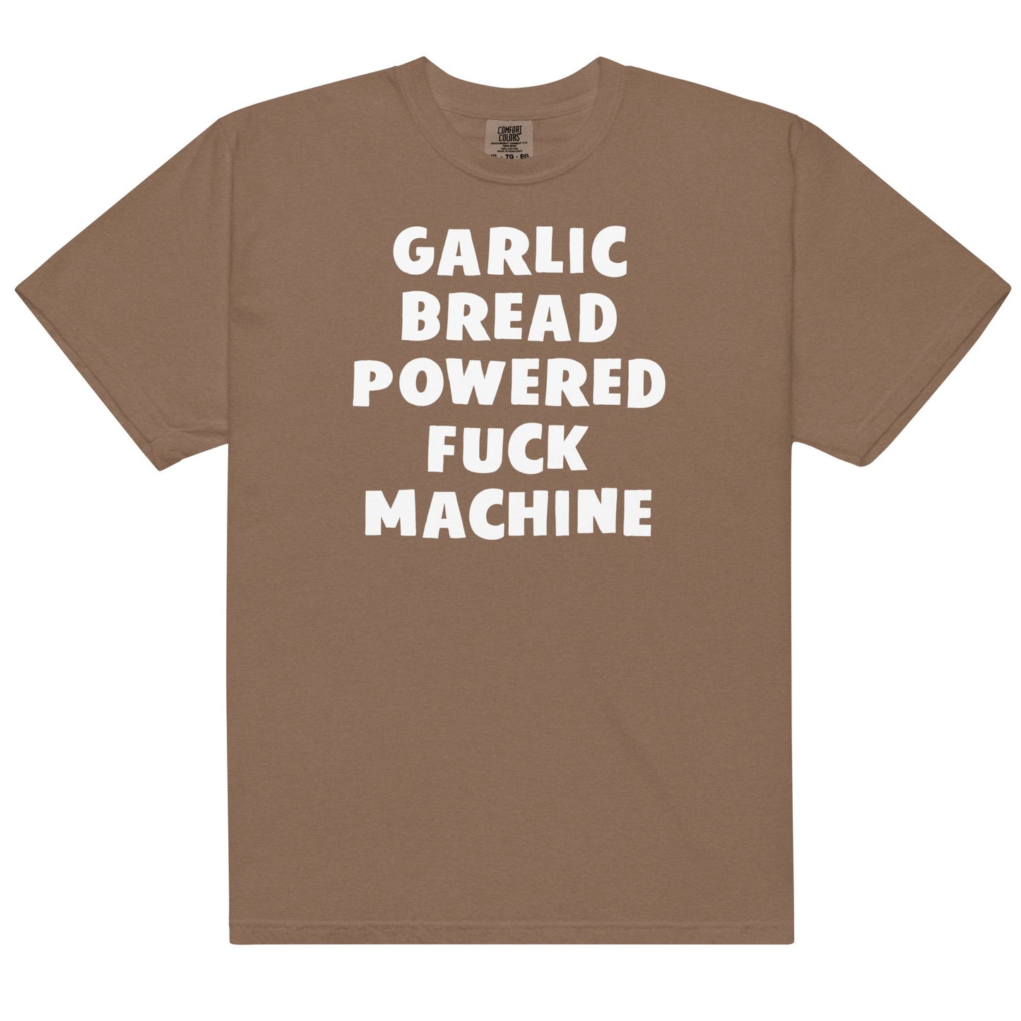 Garlic Bread Powered Fuck Machine Unisex t-shirt