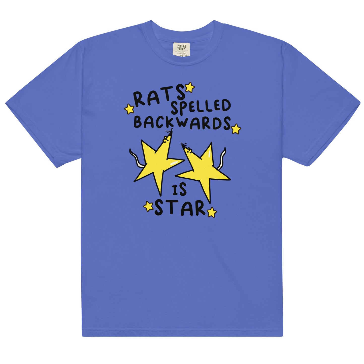 Rats Spelled Backwards Unisex t-shirt