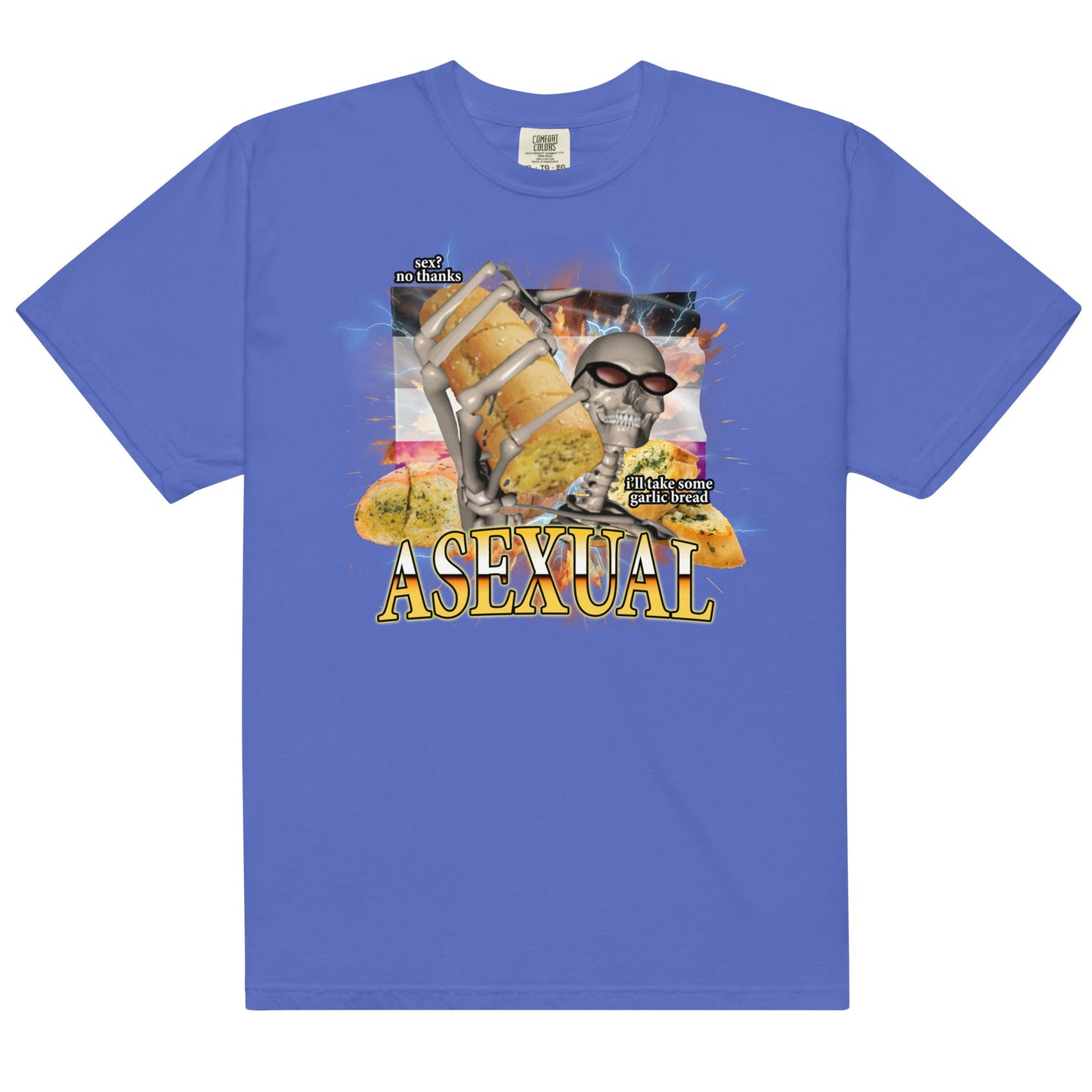 Hardcore Asexual Unisex t-shirt