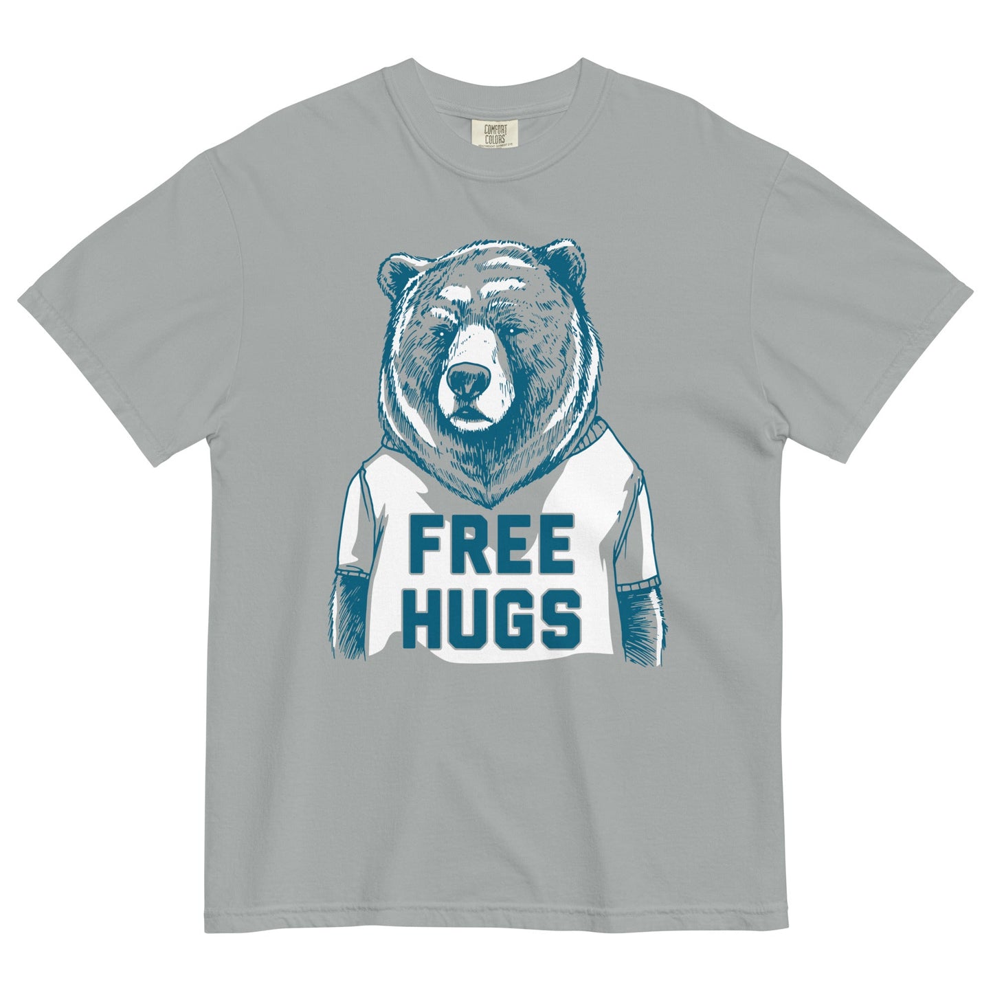 Free Hugs Bear Men's Relaxed Fit Tee