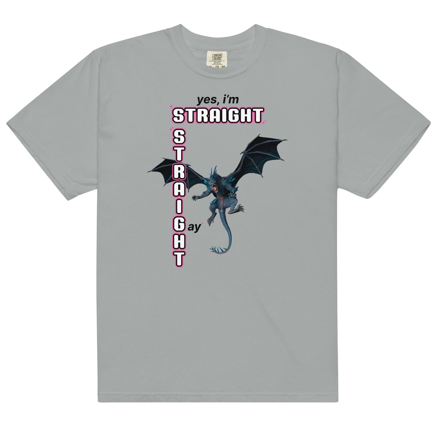 Yes I'm STRAIGHT (Gay) Unisex t-shirt