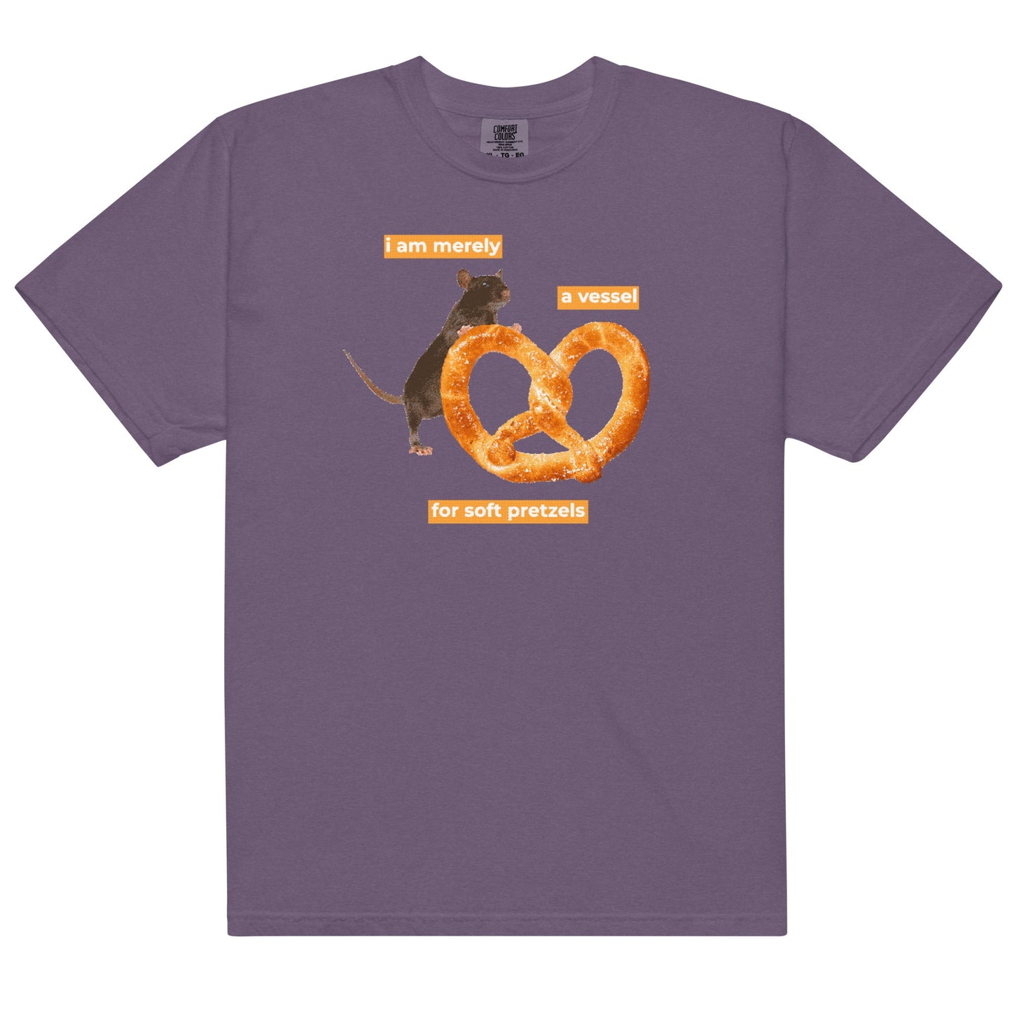 Vessel for Soft Pretzels Unisex t-shirt